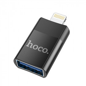 Hoco Μετατροπέας OTG Lightning Αρσενικό σε USB-A 2.0 Θηλυκό UA17