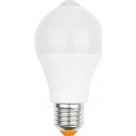 Λάμπα LED με Ανιχνευτή Κίνησης A60 E27 6W Φυσικό Λευκό 4000K 450lm 270° VitoOne 1515400