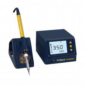 PCWork PCW09A Σταθμός Κόλλησης Ψηφιακός ESD Safe 60W 180÷480°C με Κεραμική Αντίσταση & Μύτη 1.5mm