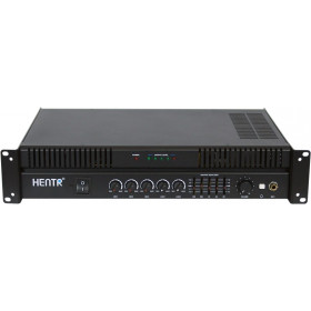 Hentr MPA-300Q Μικροφωνικός Ενισχυτής 150W 8-16Ω 100V 1 Ζώνης 3xMIC/2xAUX Μαύρος