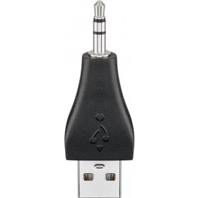 Adaptor USB Type A Αρσενικό σε 3.5mm Stereo Αρσενικό Goobay 93981