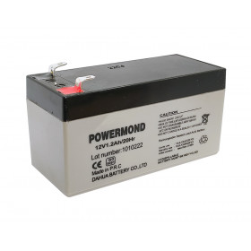 Powermond Μπαταρία Μολύβδου 12V 1.2Ah  9.7x4.355.3mm Ακροδέκτες F1 4.8mm 101-025