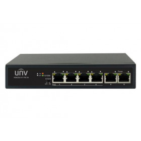 Uniview NSW2010-6T-PoE-IN 4PoE+2 Port Ethernet Switch 100Mbps έως 250m