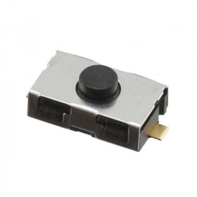 Microswitch TACT 2 Pin Push ON SPST-NO, 1.8N, 0.05A/32VDC, 6x3.8x2.5mm SMD C&K KSR211G LFS