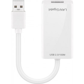 Goobay Μετατροπέας USB 2.0 σε Ethernet 100Mbps 95035