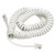 Καλώδιο Ακουστικού Τηλεφώνου Σπιράλ 7m Λευκό Comp