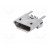 Βύσμα Micro USB 2.0 Type B 5 Pin Θηλυκό Κάθετο για PCB SMD Molex 105133-0011
