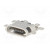 Βύσμα Micro USB 2.0 5 Pin Θηλυκό Οριζόντιο για PCB SMD Molex 47491-0001