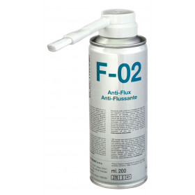 Due-Ci F02 Flux Remover Καθαριστικό Spray Αφαίρεσης Σολντερίνης με Βούρτσα 200ml