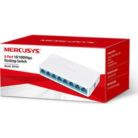 Mercusys 8 Port Ethernet Switch 10/100Mbps MS108