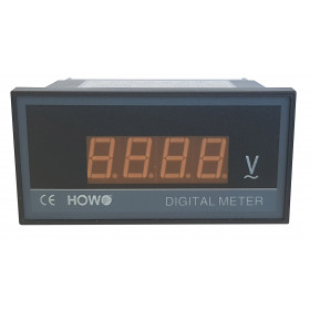 Ψηφιακό Βολτόμετρο Πίνακα LED 4 Ψηφίων (1999) 0÷600VAC 96x50mm Howo TF4896V
