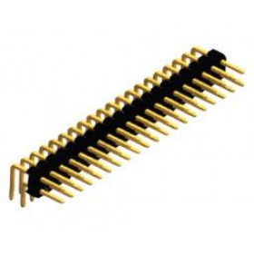 Βέργα Ακίδων (Pin Header) Αρσενική 80 Pin (2x40) Γωνία για PCB με Βήμα 2.54mm 112-Α