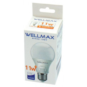 Λάμπα LED A60 E27 11W Θερμό Λευκό 3000K 1055lm 230° Wellmax 02.001.1289