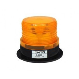 Φάρος LED 12/24VDC Πορτοκαλί με Επιλογή Strobe, Flashing, Περιστρεφόμενου ή Σταθερά Αναμμένου Εφέ Φ96x127mm CNTD C-5095