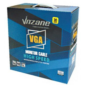 Καλώδιο SVGA Αρσενικό σε Αρσενικό 30m Μαύρο VNzane VN-V802-30m