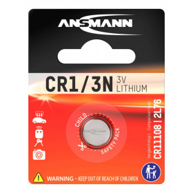 Ansmann Μπαταρία Λιθίου CR1/3N (CR11108) 3V 1τμχ
