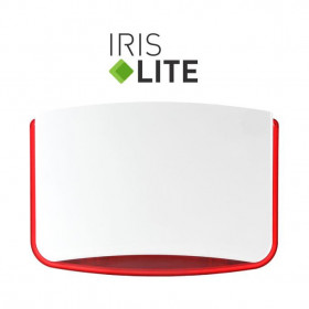 Sigma IRIS LITE/R Σειρήνα Συναγερμού Εξωτερικού Χώρου 122dB με Flash Κόκκινου Χρώματος