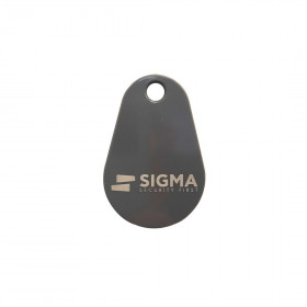 Sigma S-KEY PALETTE/G Μπρελόκ RFID Κατάλληλο για τα πληκτρολόγια Sigma με RFID και Καρταναγνώστες S PROX Γκρι