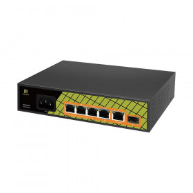 4PoE+2 Port Ethernet Switch 10/100/1000Mbps έως 130m NPS-04S