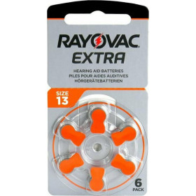 Rayovac Extra 13 Μπαταρίες Ακουστικών Βαρηκοΐας 6τμχ