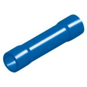 Ακροδέκτης Συνδετικός Σωληνωτός για Καλώδιο έως 2.5mm² με Μπλε Μόνωση Χαλκός BC2V