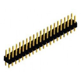 Βέργα Ακίδων (Pin Header) Αρσενική 80 Pin (2x40) Ίσια για PCB με Βήμα 2.54mm 144-12