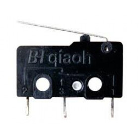 Microswitch Snap Action με Έλασμα 15mm, SPDT 5A/250VAC για PCB C&H MS-B-01-P