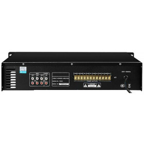 React PA-90 Ραδιοενισχυτής Ήχου Mono 90W RMS 4-16Ω FM/USB/2xMIC/3xAUX/Bluetooth Μαύρος