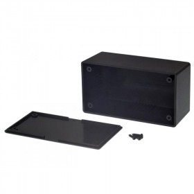 Κουτί Κατασκευών Πλαστικό ABS Μαύρο 101x54x43.8mm με Οδηγούς για PCB Gainta G1032B