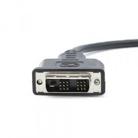 Καλώδιο DVI-D Single Link 18+1 Pin Αρσενικό σε Αρσενικό 1.5m Μαύρο E-Space NX-5006/1.5