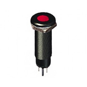 Ενδεικτική Λυχνία LED Κόκκινη Φ12mm 230VAC/DC με Faston 02.011.0156