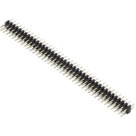 Βέργα Ακίδων (Pin Header) Αρσενική 80 Pin (2x40) Ίσια για PCB με Βήμα 2mm Connfly DS1025-05-2*40P8BV1