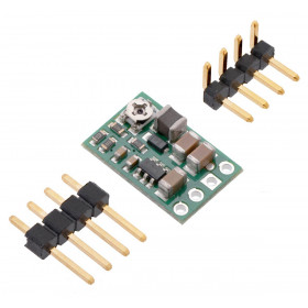 Step Down DC Converter In: 4÷50VDC Out: 2.5÷7.5VDC 600mA Pololu 3798