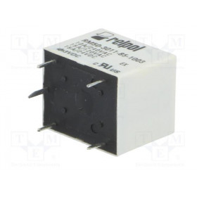 Ρελέ Ηλεκτρομαγνητικό 3VDC 10A/240VAC 1 Επαφής NO+NC 5 Pin για PCB Relpol RM50-3011-85-1003