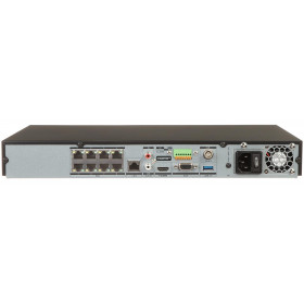Hikvision DS-7608NXI-I2/8P/S AcuSense Καταγραφικό NVR 4K 8 IP Καναλιών έως 12MP 80Mbps με PoE, Alarm & Audio In