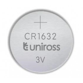 Uniross Μπαταρία Λιθίου CR1632 3V 1τμχ