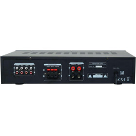 React AV-1300 /B v2 Ενισχυτής Ήχου Karaoke Stereo με 5 Εξόδους Ηχείων 2x80W 8Ω Μαύρος