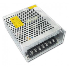 Τροφοδοτικό Switching για Ταινίες LED 12VDC 8.3A/100W Μεταλλικό TPLE-01001N