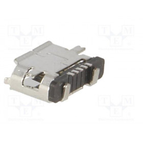 Βύσμα Micro USB 2.0 5 Pin Θηλυκό για PCB SMD ECE ESB2281101