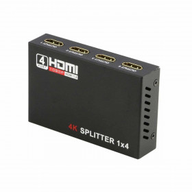 HDMI Splitter 1 Είσοδος / 4 Έξοδοι 4K 3D Anga PS-1014-4K