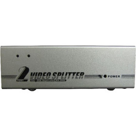 VGA Splitter 1 Είσοδος / 2 Έξοδοι με Τροφοδοσία Ασημί VSP-20