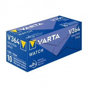 Varta 364 (SR621SW) Μπαταρία Ρολογιών Silver Oxide 1.55V 1τμχ