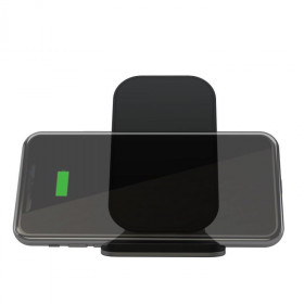 Goobay Βάση Ασύρματης Φόρτισης Qi 10W για Smartphones & Tablets με USB-C Μαύρος 52955