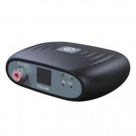 GBC Daca Pro-2 Bluetooth Audio Transmitter & Receiver Toslink/COAX/AUX In - AUX Out Μαύρο