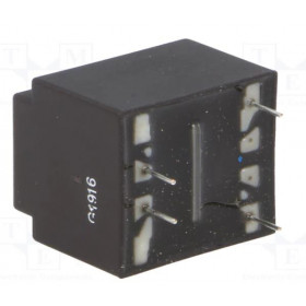 Μετασχηματιστής PCB Κλειστού Τύπου Π: 400VAC Δ: 12VAC 0.35VA HAHN