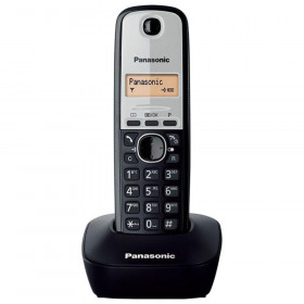 Panasonic KX-TG1611GRG Ασύρματο Τηλέφωνο Μαύρο/Ασημί