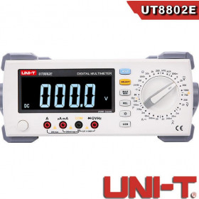 UNI-T UT8802E Ψηφιακό Πολύμετρο Πάγκου True RMS με Οθόνη BTN