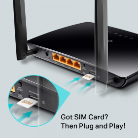 TP-LINK TL-MR6400 v5 Ασύρματο 4G Mobile Router Wi‑Fi 4
