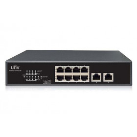 Uniview NSW2010-10T-PoE-IN 8PoE+2 Port Ethernet Switch 100Mbps έως 250m