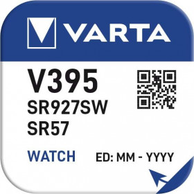 Varta V395 (SR57/SR927/SR927SW) Μπαταρία Ρολογιών Silver Oxide 1.55V 42mAh 1τμχ